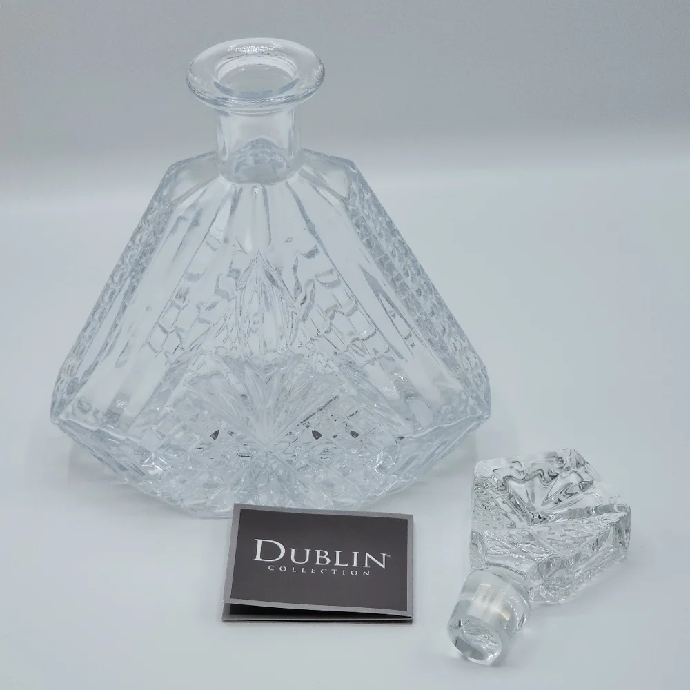 Godinger Triangular‎ Liquor Decanter Dublin Collection 610ml